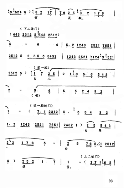 秦腔曲谱黄土韵_黄土高原(2)