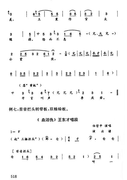 秦腔曲谱黄土韵_黄土高原(2)