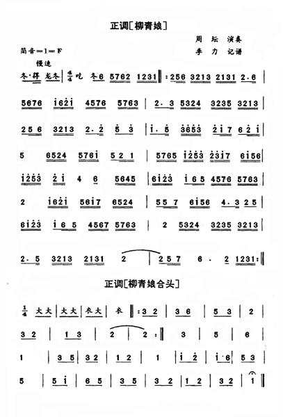 秦腔曲谱黄土韵_黄土高原(2)