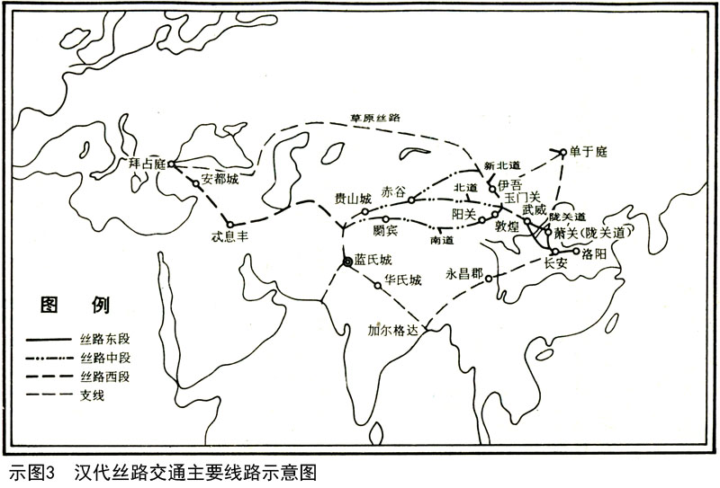 丝绸之路画图图片